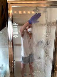 How To Remove Hard Water Stains From Glass Shower Doors In 2021 Hard Water Stain Remover Cleaning Hacks Hard Water Stains