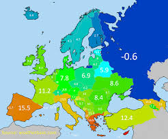 Average Temperature Annually Europe Map European Map Map