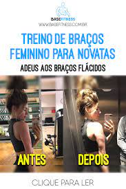 treino de braco feminino para iniciantes ficha inclusiva treino de bracos treino de braco exercicios de treino