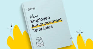 Planning is helpful, but adjusting your. Free New Employee Announcement Templates Lessonly