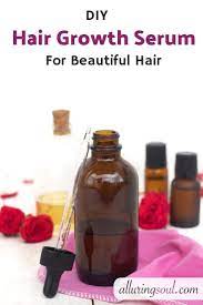 Diy Hair Growth Serum For Beautiful Hair Recipe In 2021 Hair Growth Serum Hair Growth Serum Diy Hair Growth Diy