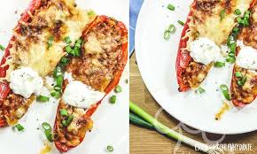 Gefullte Spitzpaprika Essen Ohne Kohlenhydrate Rezept Gefullte Spitzpaprika Spitzpaprika Rezepte