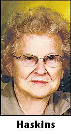 JUNE HASKINS Obituary (2011)