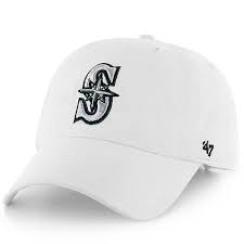 Seattle Mariners Women S White Clean Up Adjustable Cap By 47 Brand 18 99 Baseball Women Hats For Women Baseball Tshirts