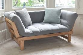 In excellent condition with 3 back cushions included. Cute Single Divan Wooden Sofabed In Oak Futon Company Futon Living Room Sofa Bed Futon Bedroom