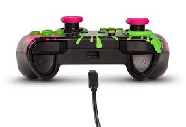Nintendo will be releasing the special edition splatoon 2 switch pro controller in north america, and it's kind of hideous. Nintendo Switch Wired Controller Splatoon Amazon Com Au Video Games