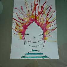 Tipss Und Vorlagen Haus Mit Kinderhandwerk Aquarell Kinder Handwerk Maltechniken Kinder Kinder Basteln Vorlagen