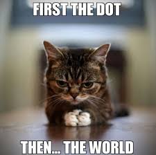 First The Dot Then The World Laser Beam Laserbeam Red Reddot Cat Kitten Funny Animals Funny Cats Cats