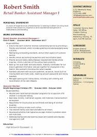 A cv contains a person's details. Resume Format For Bank Job Pdf