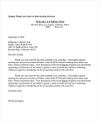 Following up with an email should be done within 24 hours of the interview, while you're still fresh in the interviewer's mind. Free 7 Sample Thank You Letter After Interview In Pdf