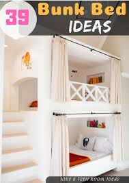 It saves space and doubles as a workspace, too. 39 Cozy Diy Bunk Beds Loft Bed Build Plans Kids Teen Room Ideas