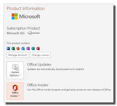 The microsoft 365 enterprise and office 365 enterprise plans (including standalone plans such as exchange online) and microsoft 365 apps for enterprise are available for annual commitment payment. Join The Office Insider Program