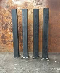 Metal Table Legs Set Of 4 12 35 Height Etsy Metal Table Legs Metal Table Table Legs