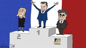 Nach dem brutalen mord an einem lehrer in frankreich wurden als tribut an das opfer karikaturen des satiremagazins charlie hebdo auf regierungsgebäude projiziert. Es Ist Eine Falle Karikaturen Zur Wahl Digitales Leben Dw 24 04 2017
