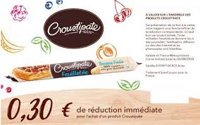 Elle fêtera cette année ses 10 ans et débute joyeusement 2016 en offrant à ses clients une réduction importante grâce à des bons de réduction. Croustipate 0 3 De Reduction Jusqu Au 31 12 2021 Bon De Reduction A Imprimer Sur Croustipate Catalogues Promos Bons Plans Economisez Anti Crise Fr