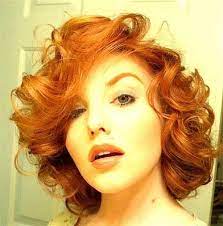 Short Hairstyles For Curly Red Hair Curly Hairstyles Hairstylesforcurlyhair Short Short Red Hair Hair Hair Styles