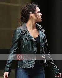 Adria Arjona Jacket Dani Silva Person Of Interest Jacket Leather Jacket Black Leather Jacket Jackets