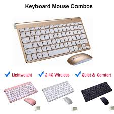 2 4g Wireless Keyboard And Mouse Protable Mini Keyboard Mouse Combo Set For Notebook Laptop Mac Desktop Pc Computer Smart Tv Ps4 Wish