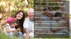 This is an online quiz called family members. 100 General Family Trivia Questions And Answers
