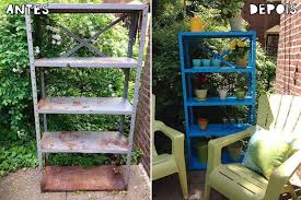 Antes E Depois De Estantes De Aco Joia De Casa Estante Aco Estante Estantes Coloridas