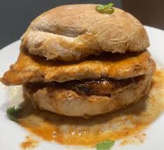 They are served on fresh bread that's soft, with a bit of a floured crust that holds the juices in. Homemade Bifana Portuguese Marinated Pork Sandwich 9gag