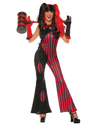 Misfit Harlequin Costume In Red And Black Horror Shop Com