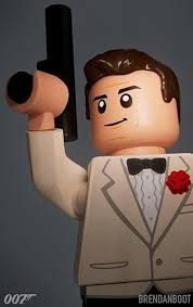 James Bond Minifigurer av alla andra skådespelare : r/lego