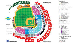 decor breathtaking marlins park seating chart for all