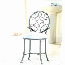 Bathroom Vanity Chairs Chrome Awesome Brushed Nickel Vanity Stool Plete Brushed Nickel Bar Stools Di 2020