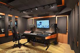 The desk featured maple top plywood and douglas fir legs. Music Recording Room Design Ksa G Com