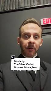 #DominicMonaghan said it… Things are getting a bit weird. 👀 The sequel to  ‘Moriarty’ is available tomorrow only from Audible.🕵️‍♂️🎧  #MoriartyxAudible