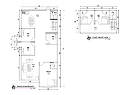 Perhatikan contoh di bawah ini! Pdf Denah Rumah Lantai 2 Skala 1 100 Ahmad Fadel Academia Edu