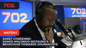 Somizi buyani mhlongo (born 23 december 1972) is a south african actor, media personality and choreographer. Sanef Condemns Somizi Mhlongo Motaung S Behaviour Towards Journalists