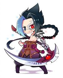 Chibi Kayn By Mie Hd Wallpaper Background Fan Art Artwork League Of Legends Lol League Of Legends Characters Lol League Of Legends Champions League Of Legends