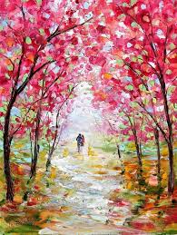 60 Easy And Simple Landscape Painting Ideas Canvas Painting Spring Painting Painting This is an original acrylic painting on gallery wrapped canvas.
