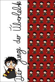 Harry potter and the wizarding world. Harry Potter Set Lesezeichen Wallpaper Pattern Geschenkpapier Chochi In Wonderland