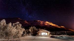 Sortiment bogat de tapete din europa în magazinele rafi decor în moldova. Wallpaper Mountains Winter Nature Snow Night Sky Desktop Hd Widescreen High Definition Fullscreen
