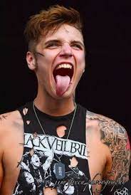 Andy's preschool teacher, jamie peters had a big impact on andy's creativity. Andy Biersack Blonde Hair Instagram Google Search Andy Biersack Black Veil Brides Andy Black Viel Brides