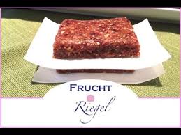 Müsliriegel selber machen garantiert, dass sie einen gesunden snack hätten. Frucht Riegel Rezept Ohne Backen Youtube