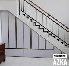 Ini adalah idea deko dalam rumah contoh yang saya tengok. Lemari Bawah Tangga Minimalis Murah Depok Azka Kitchen Set