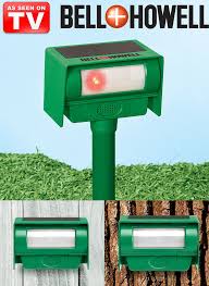 Our app considers products features, online popularity, consumer's reviews, brand reputation, prices, and many more factors, as well as reviews by our experts. Bell Howell Solar Repellers Harriet Carter