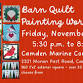 Barn Quilt Painting Workshop event in Camden, NY