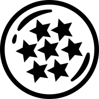 Detailed images high quality k9 crystal sepher popullar dragon ball z anime action figures item no byq016 size 80mm,other size is ok as you need color clear shape ball qty 30pcs logo 3d laser inisde the dragon ball z characters. Seven Star Dragon Ball Icons Download Free Vector Icons Noun Project