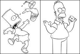 Desenho 'simpson' criado por offlyne no mural livre do gartic. Desenhos Dos Simpsons Para Colorir Como Fazer Em Casa