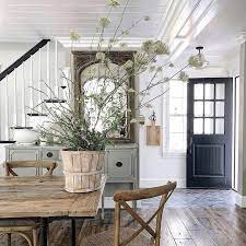 We Re Building A New Modern Farmhouse Style House Sanctuary Home Decor Farmhouse Chic Dining Room Home Decor Farmhouse Decor