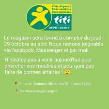 Chez meubles lufe nous le savons bien. Titi International Depot Vente Strasbourg Illkirch Fermeture Du Magasin Facebook