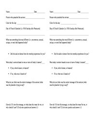 Check spelling or type a new query. Sermon Outline Fill Online Printable Fillable Blank Pdffiller