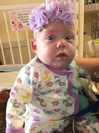 Baby's progress with breathing and vent support