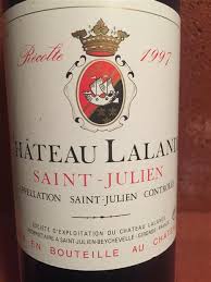 Regulated designation (aoc/aop) appellation origine controlée/protégée. 1997 Chateau Lalande France Bordeaux Medoc St Julien Cellartracker