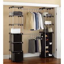 Closetmaid 5 8 ft closet organizer instructions. Mainstays Closet Organizer 2 Tower 9 Shelves Easy To Assemble Black Walmart Com Storage Closet Organization Wardrobe Closet Storage Closet Storage